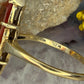 10 karaat saffier ring