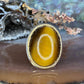 14 karaat gouden tijgeroog ring
