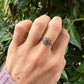 14 karaat gouden spinel ring