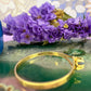 14 karaat gouden ring met blauwe spinel