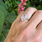 14 karaat gouden saffier ring