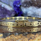 8 karaat bewerkte bangle