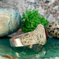 Zilveren ring met carneool agaat