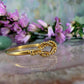 18 karaat gouden knoop ring
