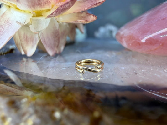 9 karaat splitring