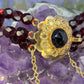 14 karaat gouden granaat armband