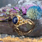 14 karaat gouden goudsteen ring