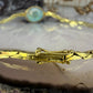 14 karaat gouden opaal armband