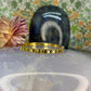9 karaat gele diamant ring