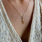 14 karaat gouden vioolsleutel hanger