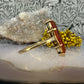 10 karaat saffier ring