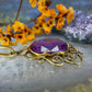 14 karaat gouden saffier hanger