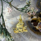 14 karaat gouden kikker hanger