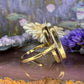 14 karaat gouden amethist ring