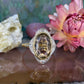 14 karaat gouden spinel ring