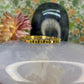 9 karaat gele diamant ring
