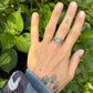 10 karaat topaas ring
