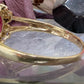 14 karaat gouden robijn en diamant ring