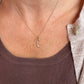 18 karaat gouden sleutel hanger