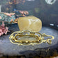 14 karaat gouden spinel hanger