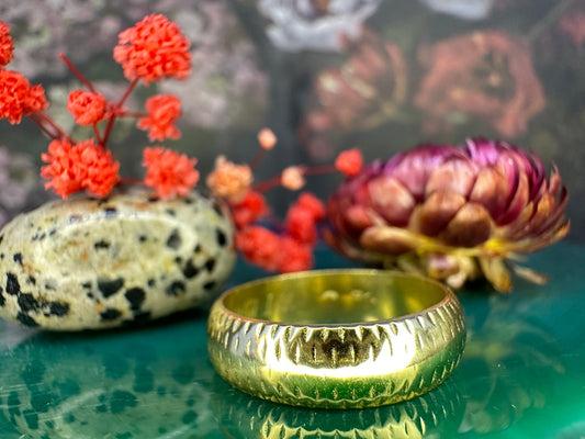 14 karaat gouden trouwring