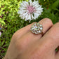 9 karaat topaas ring