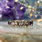 9 karaat ring met amethisten