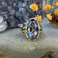 14 karaat gouden korund ring