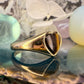 9 karaat ring met tijgeroog