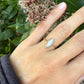 14 karaat gouden opaal ring