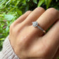 14 karaat gouden diamant ring