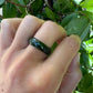 9 karaat ring met jade