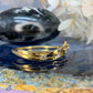 18 karaat gouden ring met diamanten