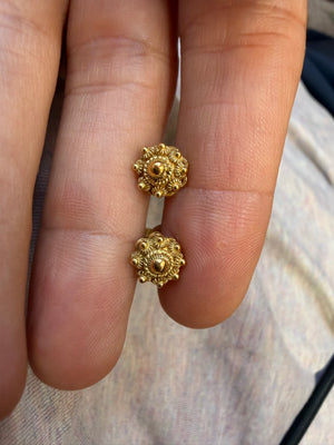 18 karaat gouden zeeuwse knopjes