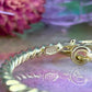 14 karaat gouden gedraaide hoops