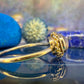 9 karaat ring met maansteen