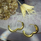 8 karaat chunky hoops