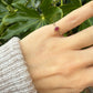 9 karaat ring met robijn