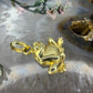 14 karaat gouden kikker hanger