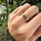 14 karaat gouden diamanten ring