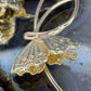 14 karaat gouden vlinder oorbellen