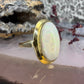 14 karaat gouden opaal ring