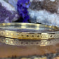 8 karaat bewerkte bangle