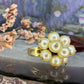 14 karaat gouden parel ring