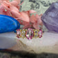 9 karaat roze topaas ring