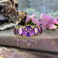 9 karaat amethist ring
