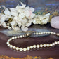 14 karaat witgouden parel armband
