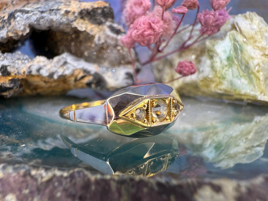 18 karaat gouden antieke ring