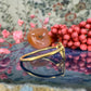18 karaat gouden harten ring