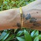 18 karaat gouden spiraal armband